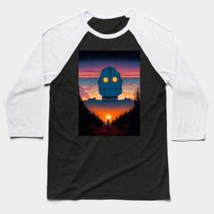 The Iron Giant Forest Baseball T-Shirt